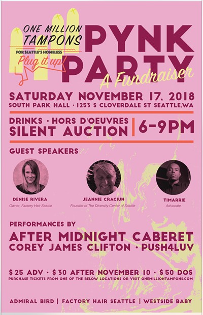 PYNK PARTY Tickets | South Park Hall | Seattle, WA | Sat, Nov 17, 2018 ...