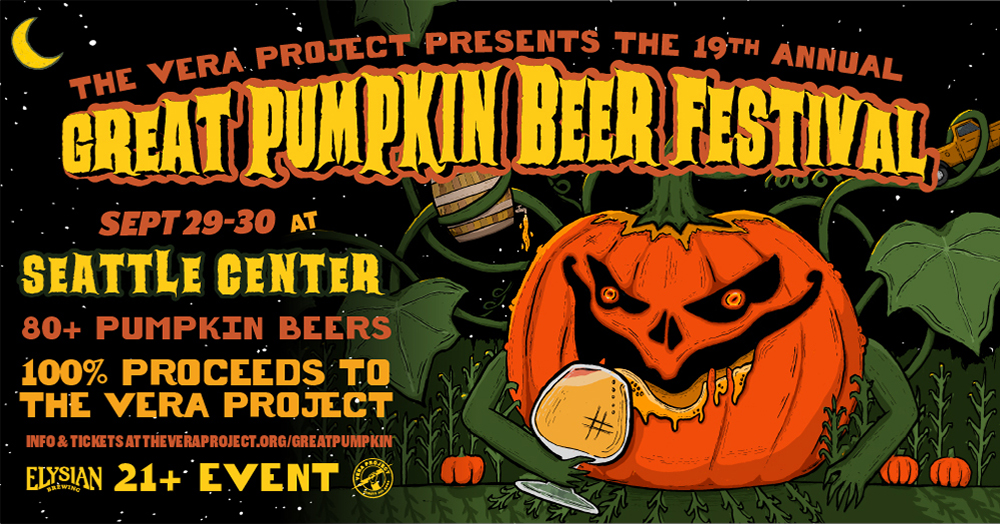 The Vera Project presents The 19th Annual Great Pumpkin Beer Festival