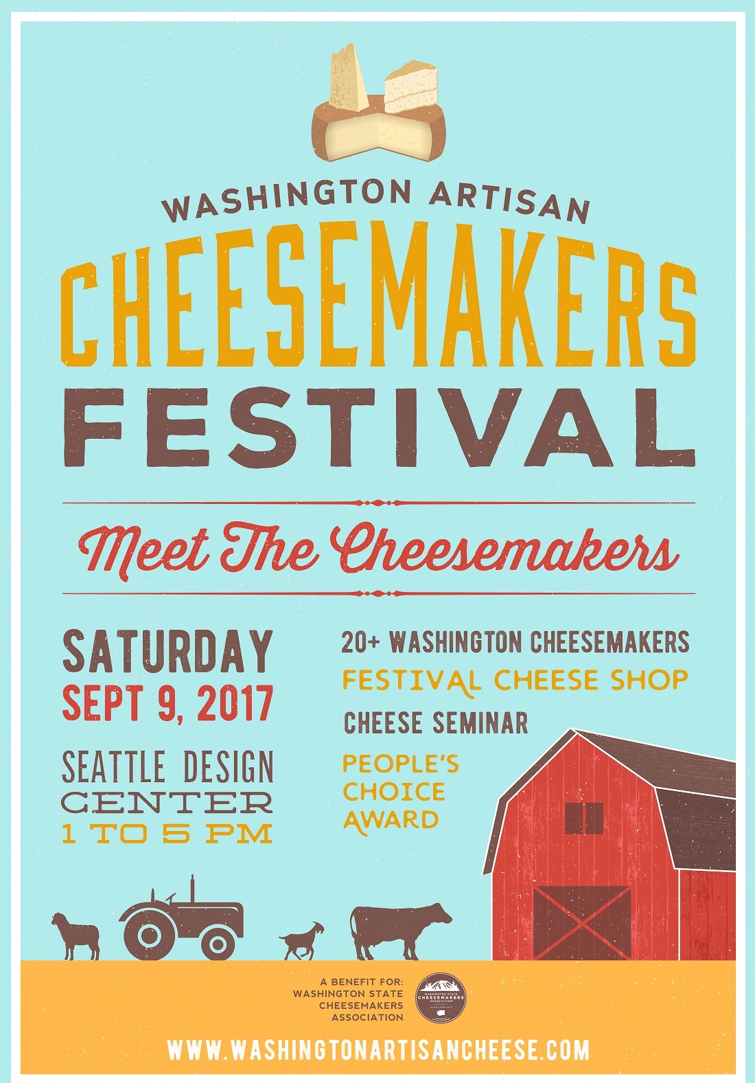 2017 Washington Artisan Cheesemakers Festival Tickets Seattle Design